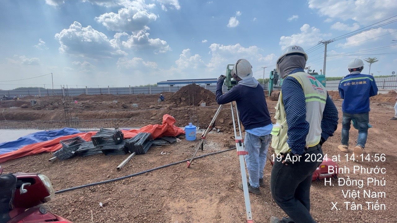 Lắp dựng kết cấu thép cho CÔNG TY TNHH KEESON