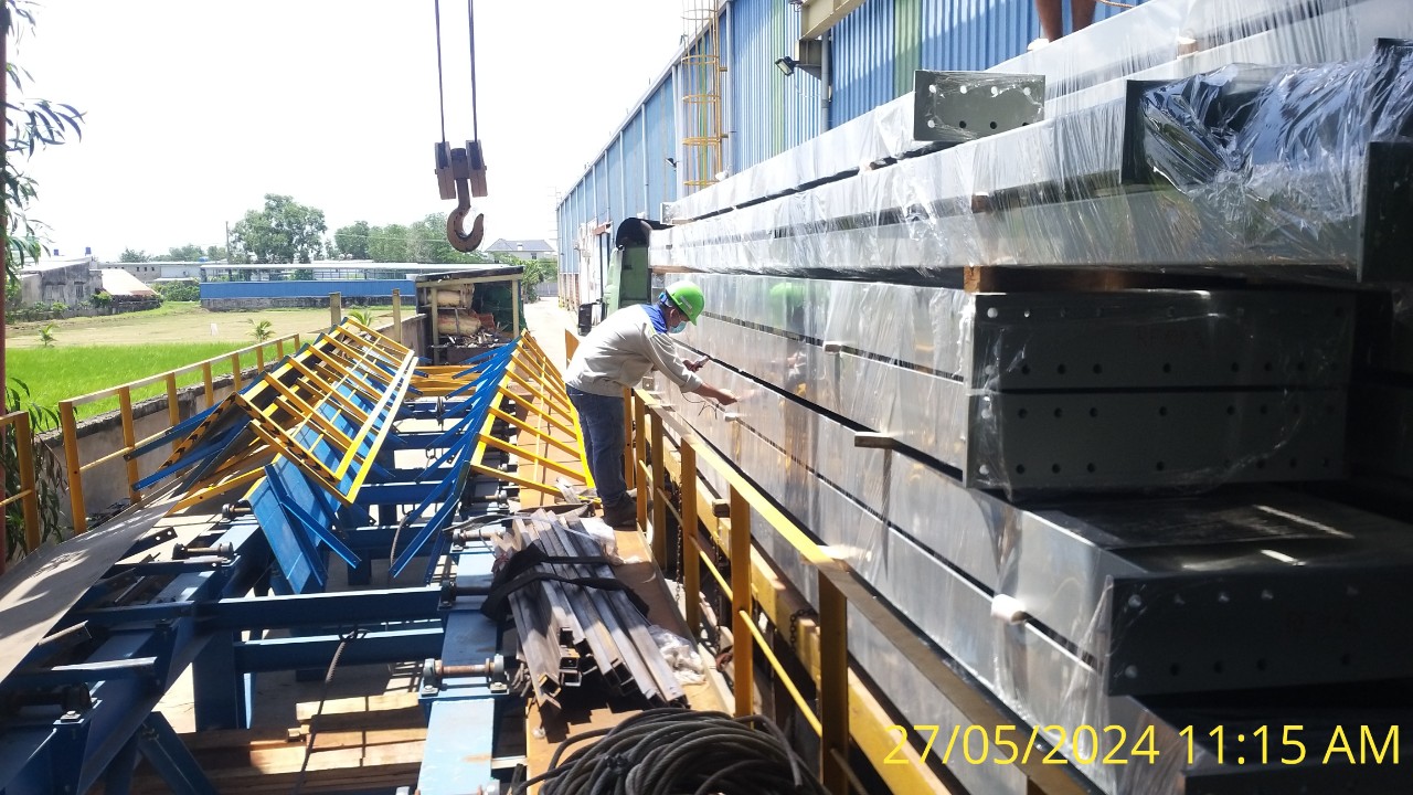 Lắp dựng kết cấu thép cho CÔNG TY TNHH KEESON